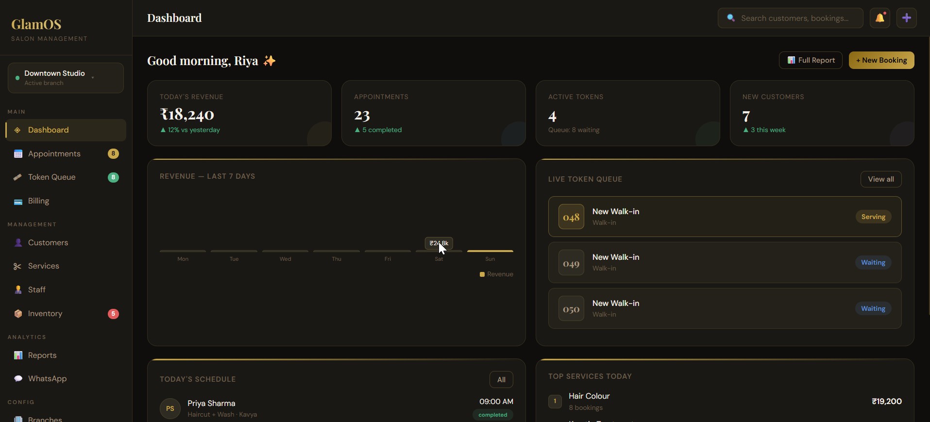 Salon Management System